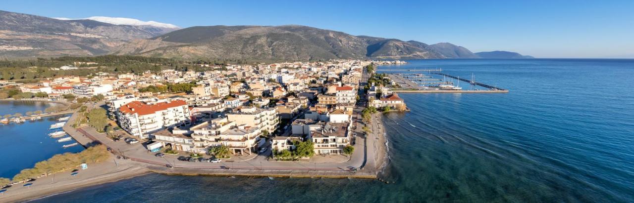 Boho Beach House In Itea-Delphi Exterior foto